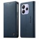 thumbnail image 1 of Funda Billetera de Cuero para [Xiaomi Redmi Note 14 4G], Bloqueo RFID, Tarjetas y Soporte Azul, 1 of 5