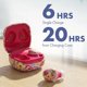 thumbnail image 2 of Auriculares True Wireless Groovz Go Essential Floral 26 h, 2 of 7