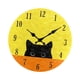 thumbnail image 3 of Reloj De Pared Divertido Con Diseño De Gato, Reloj De Pared Rústico Y Silencioso Para Interior, Dormitorio, Sala De Estar, Estilo D, 3 of 3