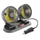 thumbnail image 4 of Ventilador De Coche De Doble Cabeza, Circulador De Aire Silencioso, Cinco Aspas De Ventilador Aptas Para Coche SUV 12V, 4 of 5