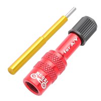 Magideal - Horquilla Duradera Para Bicicleta De Carretera, Convertidor De Extensión Para Adaptador De Válvula Inflable De Horquilla Para Piezas De Ciclismo De Mo Rojo