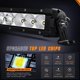 thumbnail image 2 of Barra de luces LED Nilight de 51 cm 75 W 9000 lm IP68 para offroad, 2 of 9