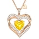 thumbnail image 1 of Collar  Love Pendant con Piedra de Nacimiento para Mujer, 1 of 4