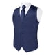 thumbnail image 1 of Gilet Satin Formal Hombre Chaqueta Sin Mangas Matrimonio azul oscuro L, 1 of 4