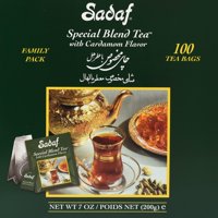 Tea Sadaf Té Negro Con Cardamomo De Ceilán, 100 Bolsitas