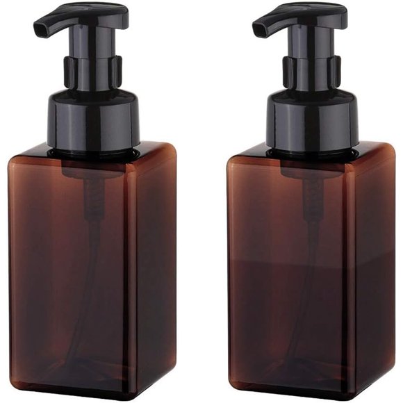 UUJOLY Dispensador de jabón espumoso con bomba rellenable, 450 ml