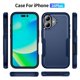 thumbnail image 2 of Para Apple iPhone 16 Plus Funda a Prueba de Golpes Resistente Protección de Cuerpo Completo de Alta Resistencia a Prueba de Polvo/caídas Cubierta Funda, Azul, para iPhone 16 Plus, 2 of 7