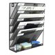 thumbnail image 2 of Archivador de pared EasyPag, 5 niveles, vertical, metal negro, 2 of 8