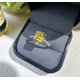 thumbnail image 3 of Anillo de Compromiso de 2.5 Quilates Corte Cojín para Mujer Anillo de Boda de Plata Esterlina de 4 Puntas CZ Diamante Simulado Amarillo/morado/rosa Anillo de Promesa Nupcial, 3 of 6