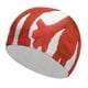 thumbnail image 1 of Elmo Gorro de Natación de Licra, Gorro de Baño de Tela Cómoda, Gorro Elástico Antideslizante para Hombres, Mujeres y Niños, 1 of 6