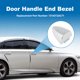 thumbnail image 3 of Unique Bargains Bisel de Extremo de Manija de Puerta Lado Derecho para Honda Accord 2013-2017 para Honda Pilot Clarity 2017-2018 No.72143T2AC71, 3 of 7