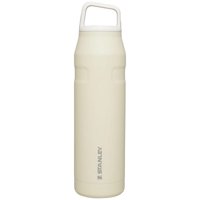 Botella De Agua Stanley Iceflow Cap And Carry+ Cream Glimmer De 1 Litro