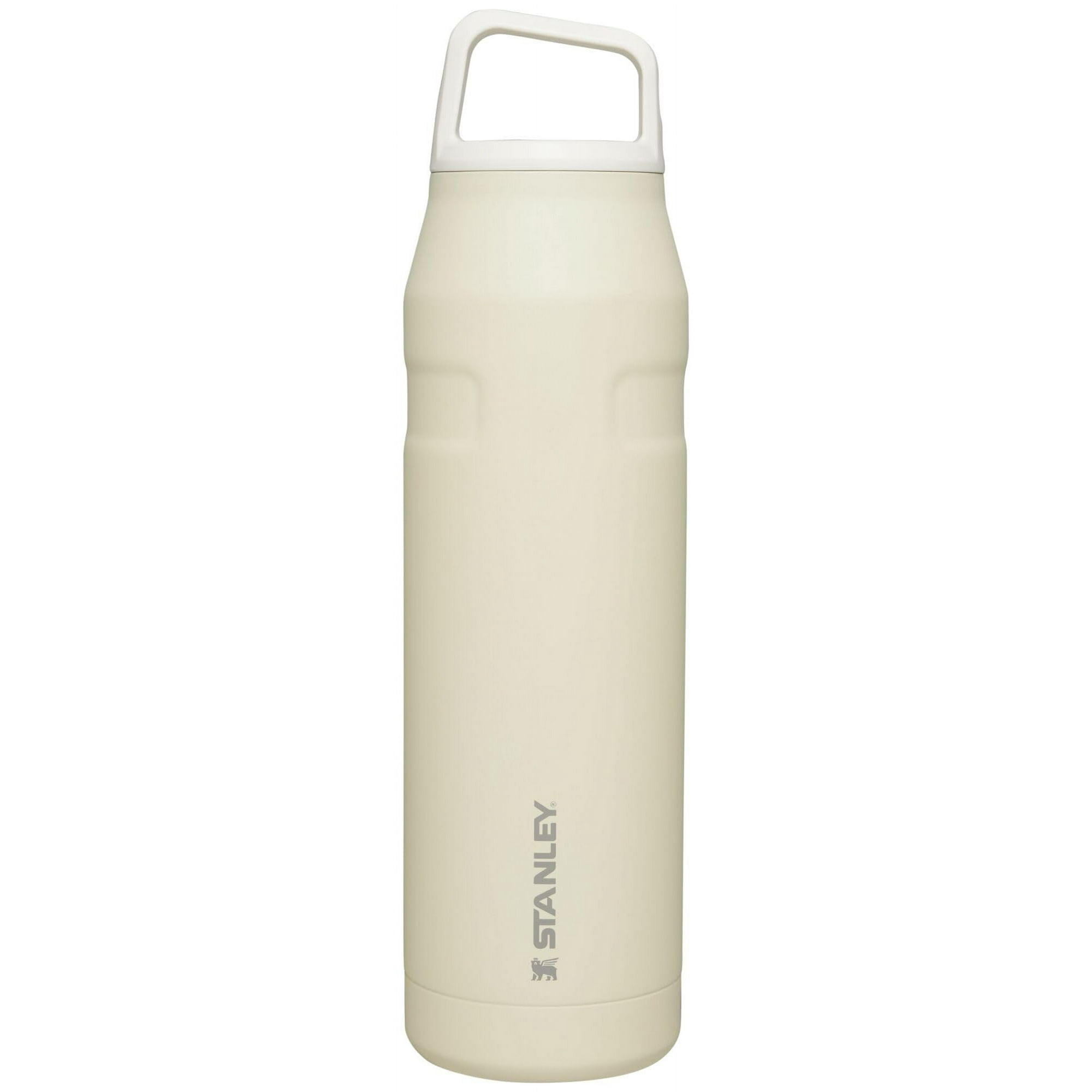 Botella De Agua Stanley Iceflow Cap And Carry+ Cream Glimmer De 1 Litro