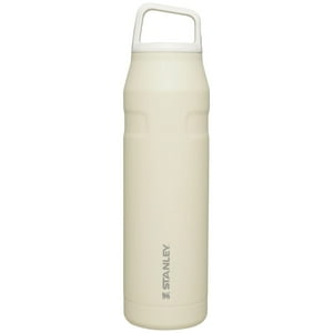 Botella De Agua Stanley Iceflow Cap And Carry+ Cream Glimmer De 1 Litro