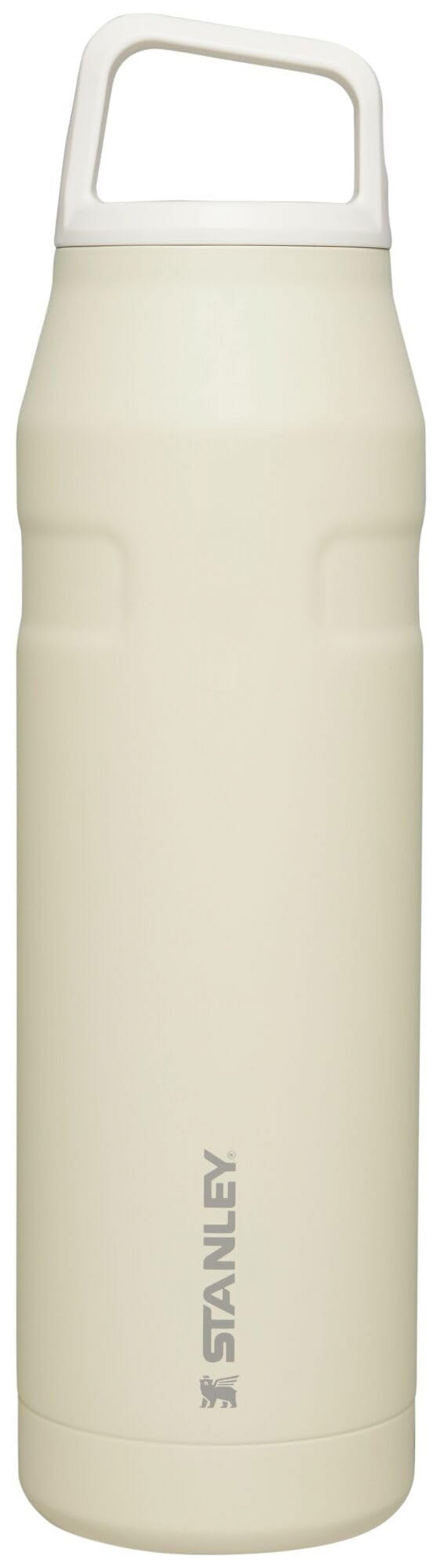 Botella De Agua Stanley Iceflow Cap And Carry+ Cream Glimmer De 1 Litro