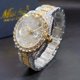thumbnail image 3 of Reloj de Cuarzo para Hombre con Diamantes Falsos, Reloj de Calendario de Moda Hip Hop Rock, Opción Ideal para Hombre, 3 of 5