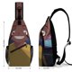 thumbnail image 2 of Amada la Aventura Riñonera Bandolera con Estampado Integral para Hombres y Mujeres, Bolso Cruzado Gráfico de Tendencia, Mochila de Hombro Streetwear para Ciclismo y Deportes, Riñonera Versátil Casual, 2 of 6