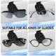 thumbnail image 5 of Soporte para gafas de sol UntilPlan 2 unidades Leopardo-Negro, 5 of 7
