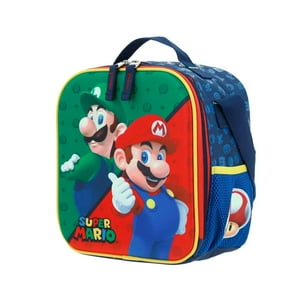 Mario Bros - Lonchera Niño Infantil Original & Luigi