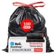 thumbnail image 1 of Bolsas de basura Reli. 39 galones con cordón, 100 unidades, negras, 1 of 9