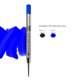 thumbnail image 2 of Recargas De Gel Capless 0 5 Mm Azul Punta Extrafina Paquete De 50, 2 of 5