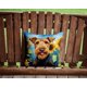 thumbnail image 2 of Cojín Sunflowers Airedale Terrier, 2 of 6