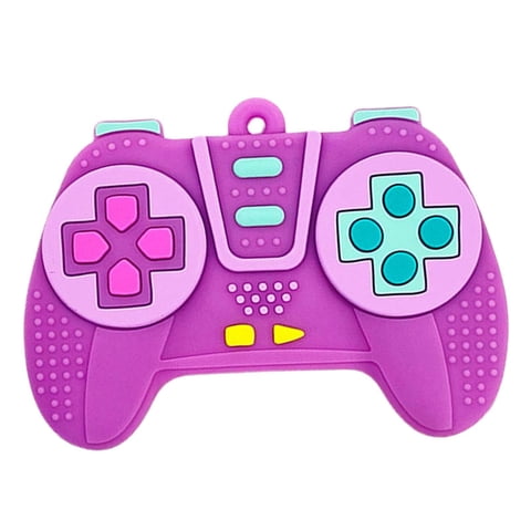 Bothyi - Mordedor De Bebé Juguete Actividad Juguete Mordedor De Silicona Juguetes Para Niñas Niños Regalos Violeta