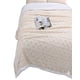 thumbnail image 2 of Frazada Texturizada Con Sherpa 2 Plazas Beige, 2 of 4