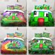 thumbnail image 2 of Cartoon Funny Play Unspeak.able Bedding Set Bedroom Soft Bedspreads for Bed Comefortable Duvet Cover Quilt and Pillowcase, 2 of 5