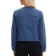 thumbnail image 3 of INSPIRE CHIC Chaqueta de Jean Recortada para Mujer sin Cuello 2025 Occidental de Manga Larga Chaquetas de Mezclilla S Azul, 3 of 6