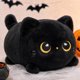 thumbnail image 1 of Mewaii Black Cat Plush Kawaii Plushies, UltraSoft Feel, 8 in, 1 of 3