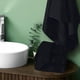 thumbnail image 3 of Juego de toallas Belizzi Home Ultra Soft, 6 unidades, algodón, color negro, 3 of 8