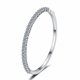 thumbnail image 1 of Pulseras de Moissanita de 2.6 Cttw Pulseras de Diamante de 6 Pulgadas Color D VVS1 para Mujer Brazaletes de Plata Esterlina S925 para Mujer con Certificado, 1 of 8