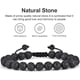 thumbnail image 4 of Pulseras de piedra natural para hombres, regalos: pulsera de ojo de tigre con cuentas de 8 mm, pulsera de roca de lava, pulseras para aliviar el estrés, joyería para hombres, regalos para papá, abuelo, 4 of 7
