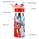 thumbnail image 3 of Súper Hermanos Robot GigantesBotella de Agua con Tapa Pop Top de Un Toque, Acero Inoxidable, a Prueba de Fugas, para Deportes, Botella Infantil rosa 12 oz, 3 of 6