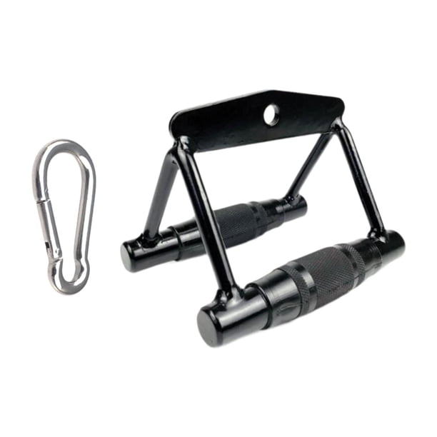 Barra de tiroteo con gancho Confort Apreta de acero portátil de acero Presiona la barra hacia abajo Accesorios de la máquina Cable Barra en forma de V
