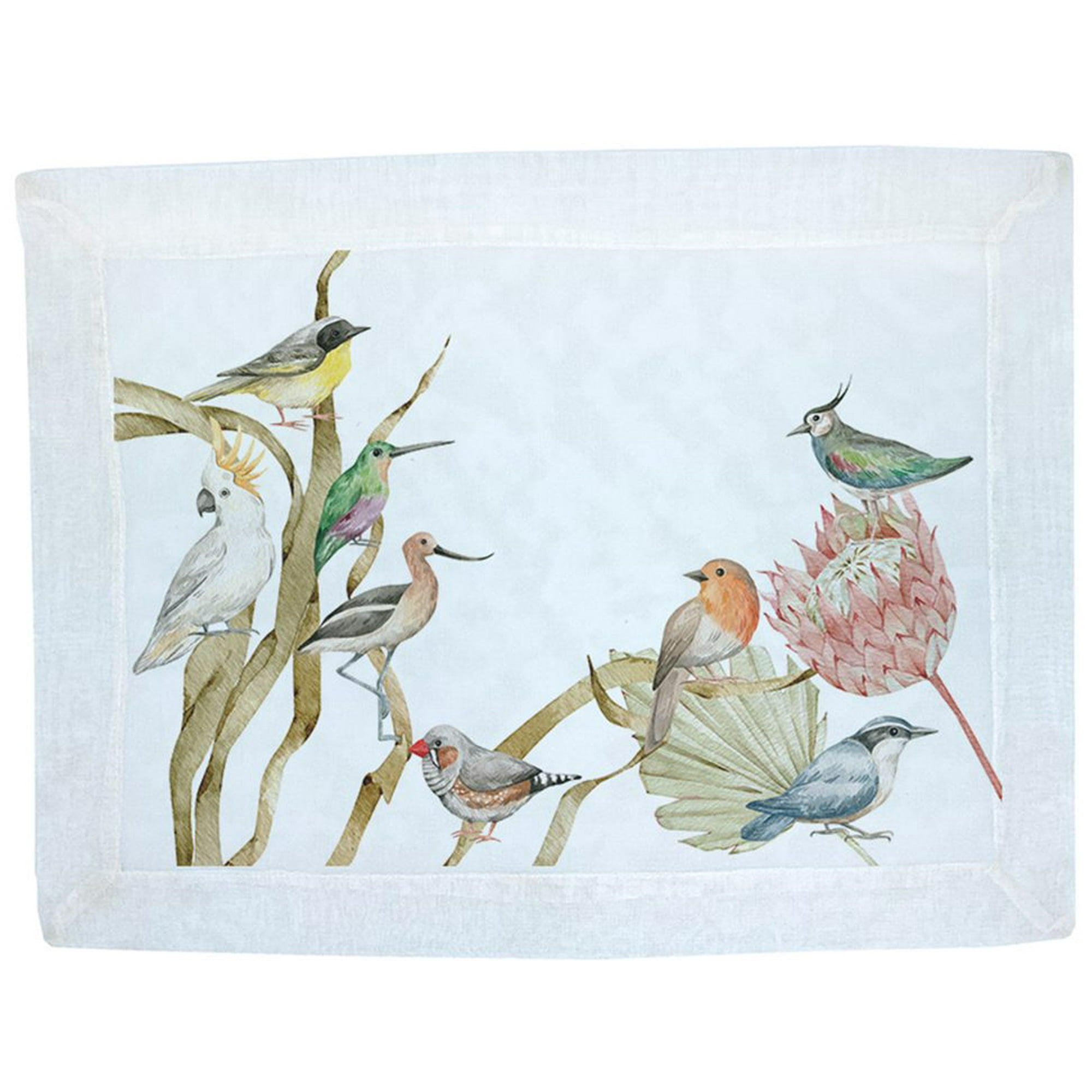 Tuyo Print - Set 4 Individuales Velo Organza Esperanza