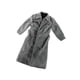 thumbnail image 1 of Figura De Acción A Escala 1:12, Ropa Cortavientos Larga Para Figura De Acción Masculina De 6", Color Gris, 1 of 3