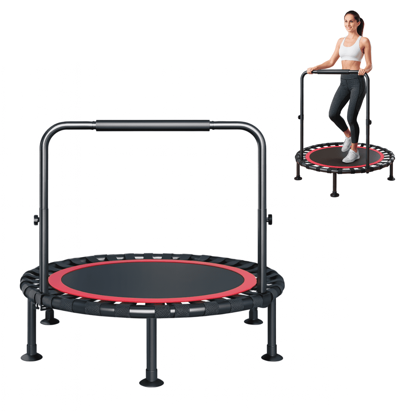 Telotenemos - Mini Trampolín 4ft 1.2mt Aeróbico Fitness Yoga Juegos