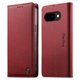 thumbnail image 1 of Funda Billetera de Cuero para [Google Pixel 9a], Bloqueo RFID, Tarjetas y Soporte Rojo, 1 of 5