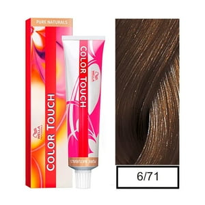Tinte Para Cabello Wella Color Touch 6/71 Rubio Oscuro Marron Ceniza62Ml