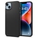 thumbnail image 1 of Funda Spigen Liquid Air para iPhone 14 (2022), color negro mate, 1 of 7