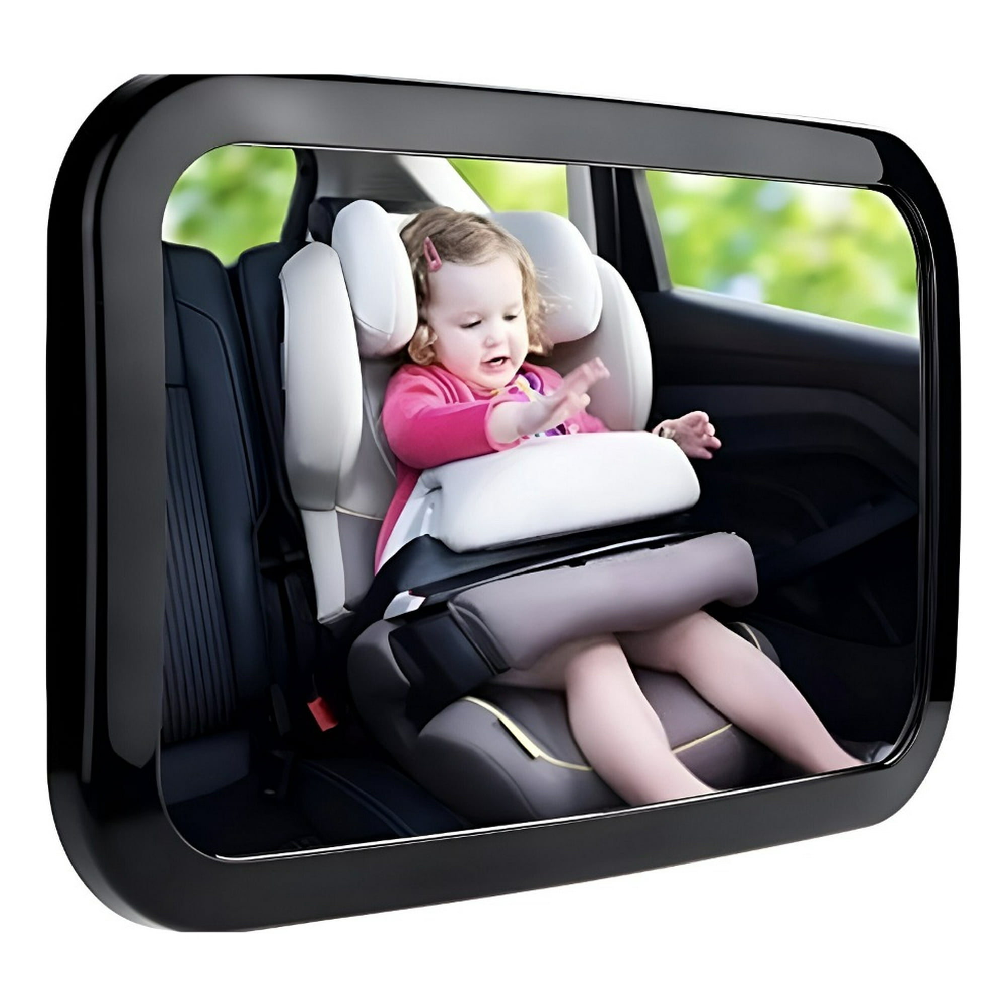 Genérico - Espejo Retrovisor Bebé Auto Seguridad Asiento Ajustable Jhn