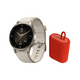 thumbnail image 1 of Pack Smartwatch Lhotse Vibe 05 Cream + Parlante Rojo, 1 of 7