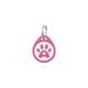 thumbnail image 1 of Placa Identificación Idtag Para Mascotas Gato Perro - Rosado, 1 of 8