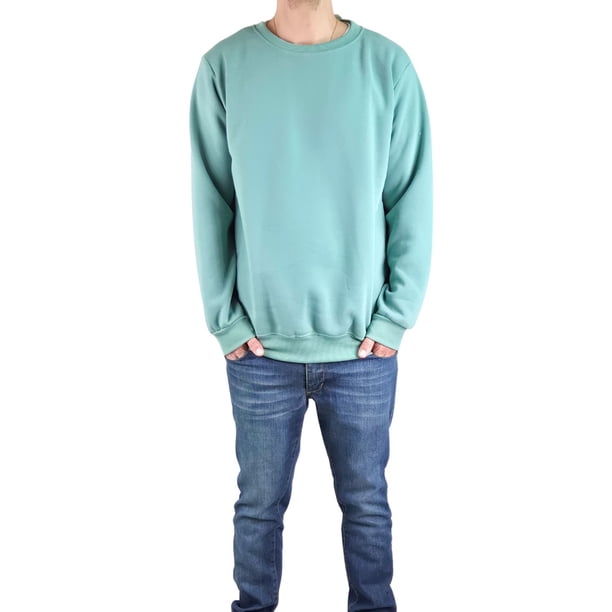Poleron Cuello Polo Invierno. Forro Polar. Unisex 436