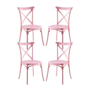 Habita2 Chile - Pack 4 Sillas Sena Rosado