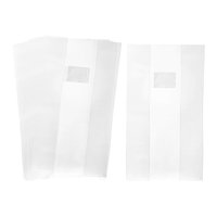 Ioensy - 20X Bolsas De Desove Resistentes Al Desgarro Con Parches Bolsas De Cultivo De Hongos Comestibles