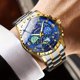 thumbnail image 3 of Reloj de Pulsera de Cuarzo con Cielo Estrellado para Hombre de Negocios de Moda Accesorios de Muñeca para Hombre Exquisitos Opción Ideal para Regalo, 3 of 7