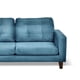 thumbnail image 4 of Sofá Chaiselong Izquierdo Nápoles Tela Velvet Azul Petróleo, 4 of 4